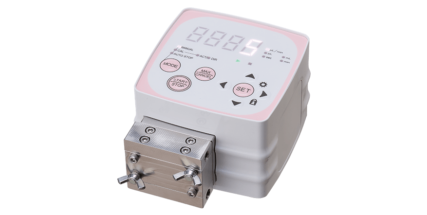 Tacmina Q-5 microliter class pump for laboratory use pink lab pump