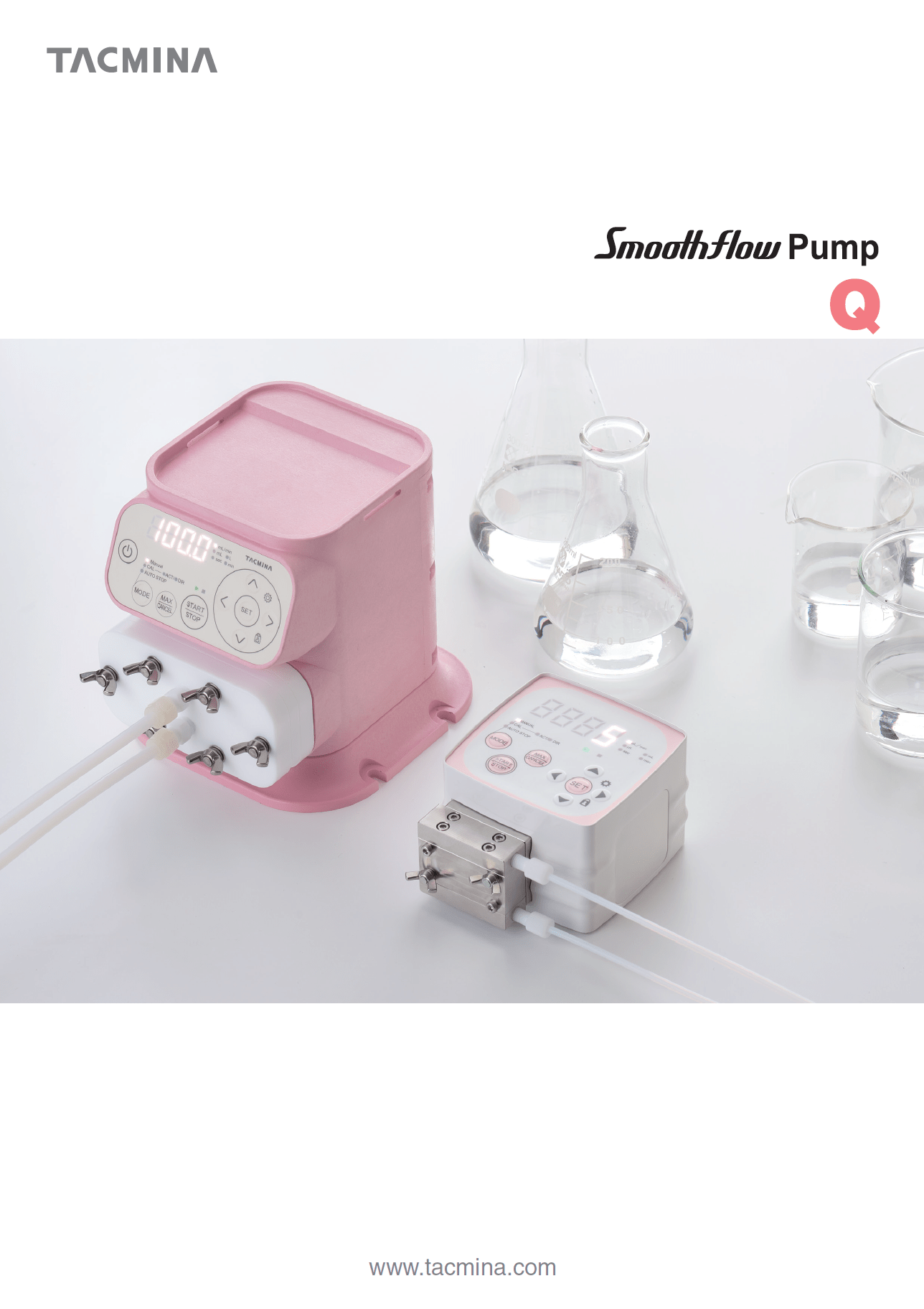 Tacmina Smoothflow Q Series Laboratory pumps brochure thumbnail