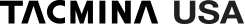 Tacmina USA logo in black