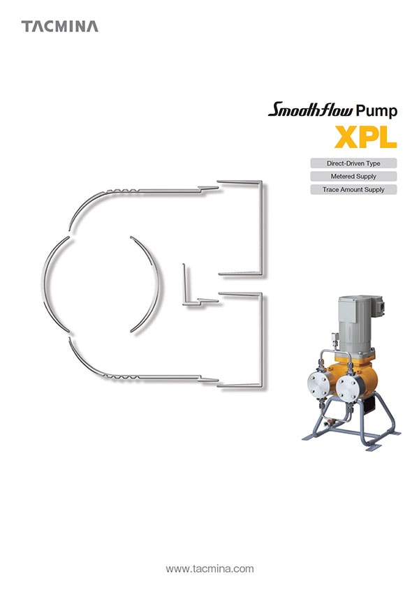 Tacmina cover for XPL Smoothflow Pump brochure