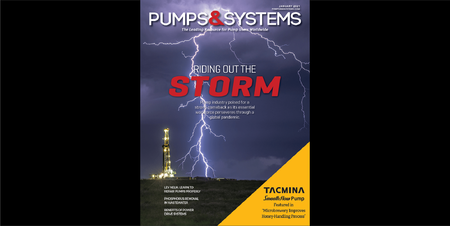 Tacmina featured in Pumps & Systems magazine for microbrewery honey handling process
